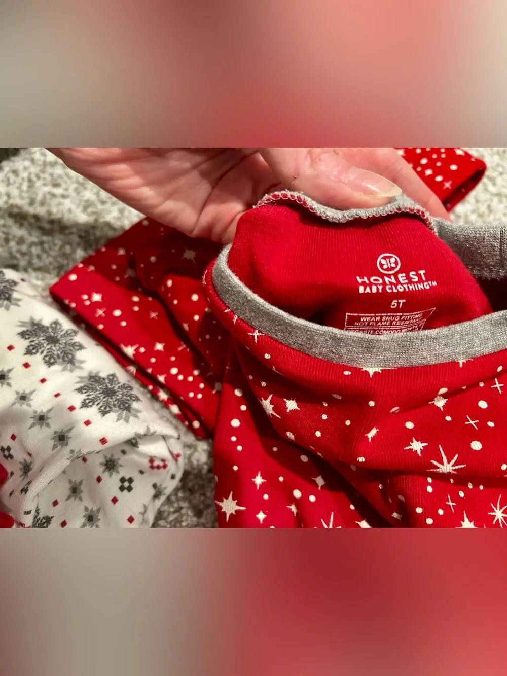 HonestBaby 5T Pajama Lot 10 Sets Organic Cotton(in like new-excellent condition)